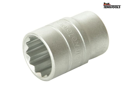 Teng - Bi-Hexagon Socket 12 Point 1/2in Drive 18mm