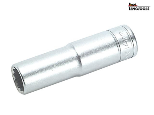 Teng - Bi-Hexagon Socket Deep12 Point 1/2in Drive 22mm