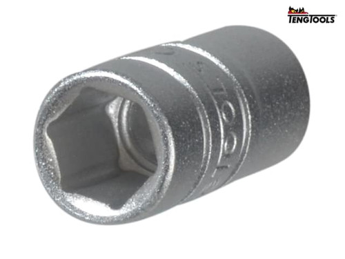 Teng - Hexagon Socket 6 Point Regular 1/4in Drive 8mm