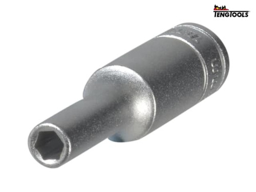 Teng - Hexagon Socket Deep 6 Point Regular 1/4in Drive 8mm