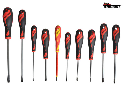 Teng - MD910N Screwdriver Set 10 Piece SL/PH/PZ