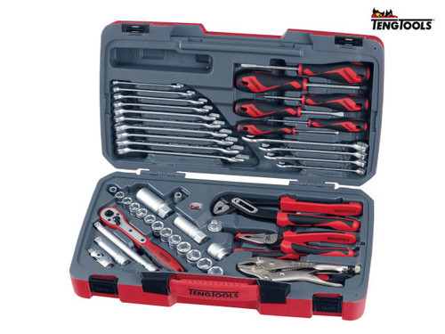 Teng - T3848 Socket & Tool Set of 48 Metric & AF 3/8in Drive