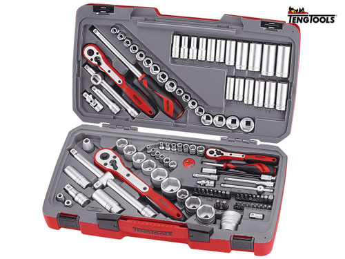 Teng - TM111 Tool Set of 111 Metric & AF 1/4in 3/8in & 1/2in Drive