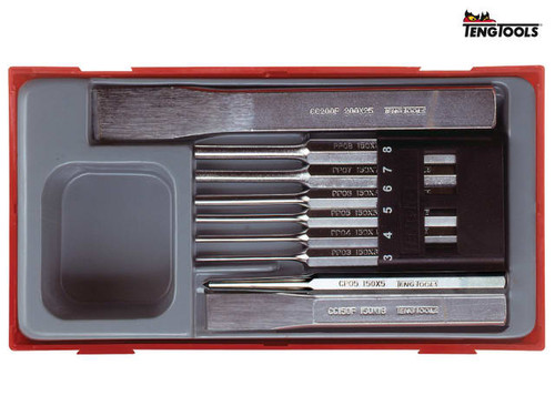 Teng - TTPC09 Punch & Chisel Set
