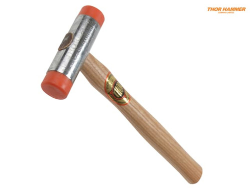 Thor - 408 Plastic Hammer Wood Handle 25mm 250g
