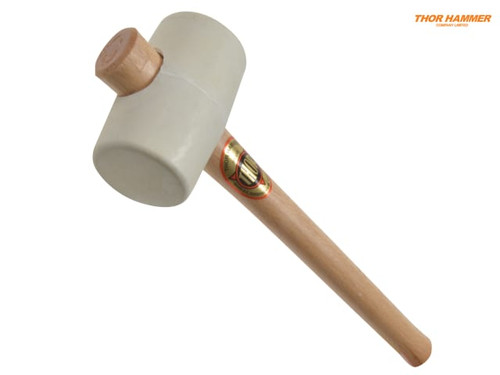 Thor - 952W White Rubber Mallet 54mm 375g