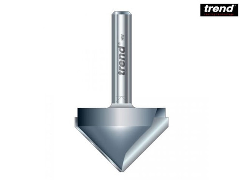 Trend - 11/3 x 1/2 TCT V Groove Cutter 45° 9.2 x 19.1mm