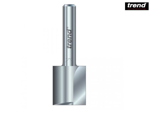 Trend - 3/21 x 1/4 HSS Two Flute Cutter 6.3mm x 28mm