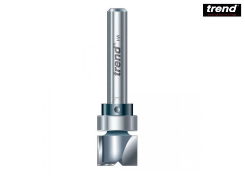 Trend - 46/91 x 1/4 TCT 90° Shank Mounted Template Profiler 12.7 x 9.5mm