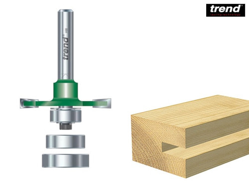 Trend - C152 x 1/2 TCT Bearing Guided Biscuit Jointer 4.0 x 37.2mm