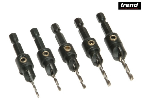 Trend - SNAP/CSTC/SET 5 Piece TCT Countersink Set