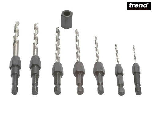 Trend - SNAP/D/SET/2 1mm-7mm Drill Set 7 Piece