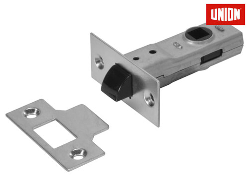 UNION - J2600 3.0 Tubular Latch Essentials Zinc Plated 79mm 3in Boxed