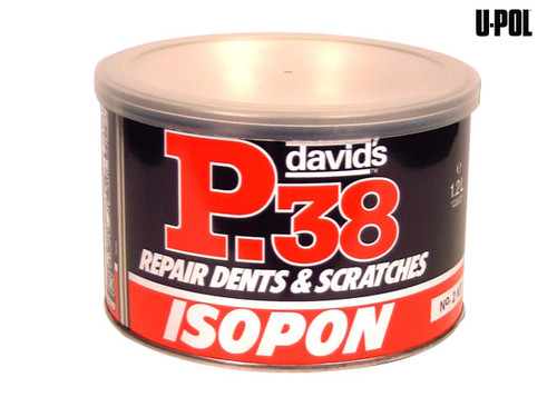 U-POL - P38 Easy Sanding Body Filler Tin 1.2 Litre