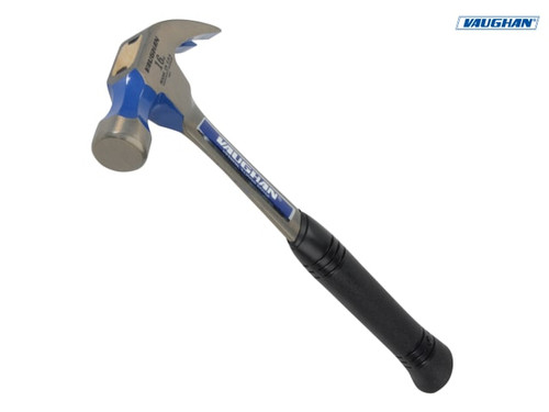 Vaughan - R16 Curved Claw Nail Hammer All Steel Smooth Face 450g (16oz)