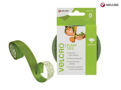 VELCRO Brand ONE-WRAP® Plant Ties 12mm x 5m Green