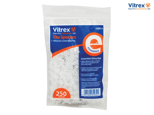 Vitrex - Essential Tile Spacers 5mm Pack of 250