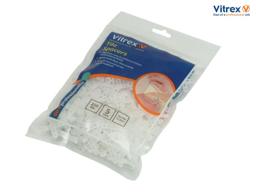 Vitrex - Floor Tile Spacers 4mm Pack of 500