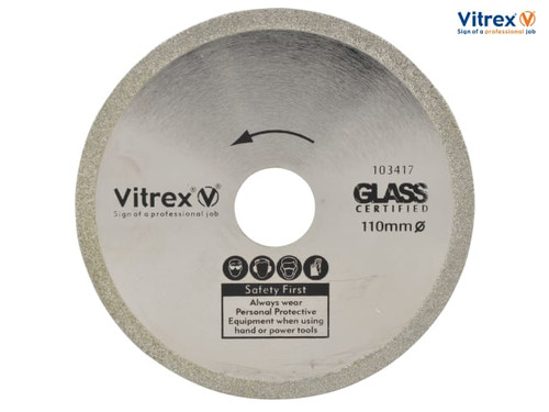 Vitrex - Diamond Blade Glass 110mm