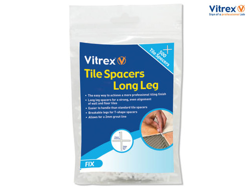 Vitrex - Long Leg Spacer 5mm Pack of 500