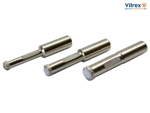 Vitrex - Dry Cut / Wax Filled Drill Kit 6 8 & 10mm
