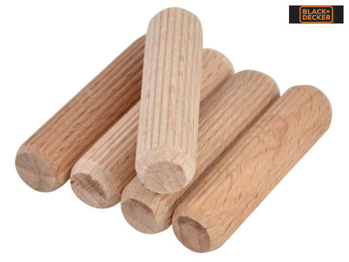 Black & Decker - X66434 Fluted Dowels (30) 10mm x 40mm