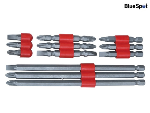 BlueSpot Tools - Power Bit Set,12 Piece