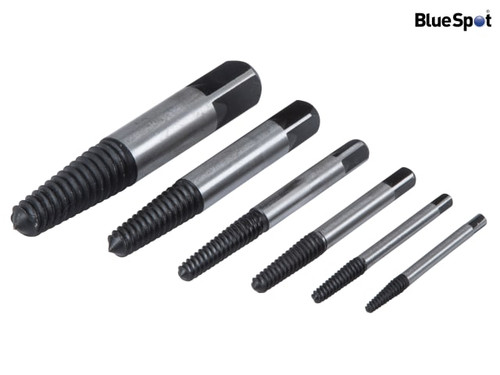 BlueSpot Tools - Screw Extractor Set 3-25mm  6 Piece