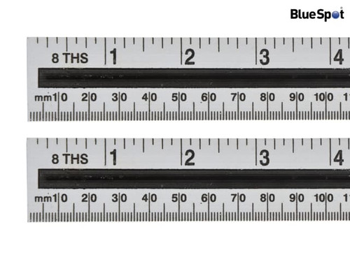 BlueSpot Tools - Aluminium Ruler 150mm (6in)