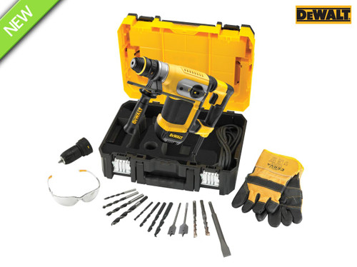 DEWALT - D25417KT 4kg SDS Plus Combination Hammer 1000W 110V