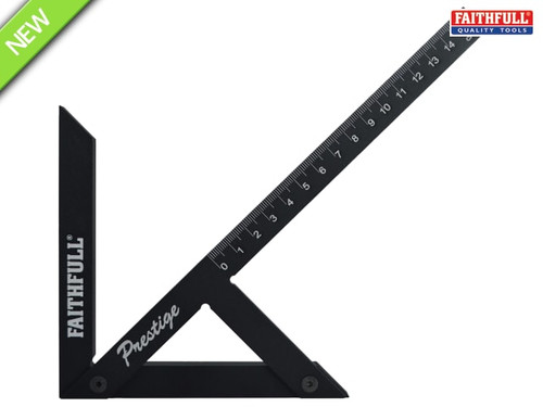 Faithfull - Prestige Centre Finder Gauge Black Aluminium 150mm