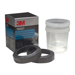 3M PPS Standard Mixing Cups and Collars Pack of 2 - 3M 16001