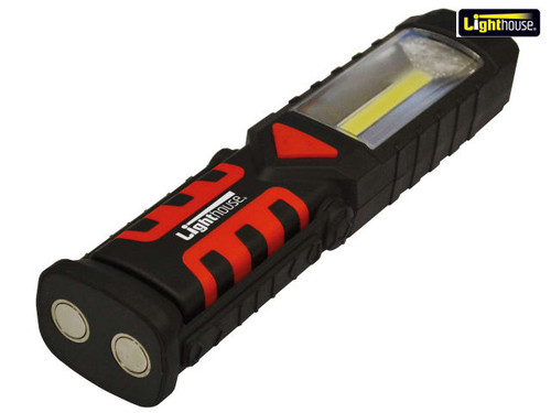 Lighthouse - COB LED Swivel Light & Torch With Magnetic Base