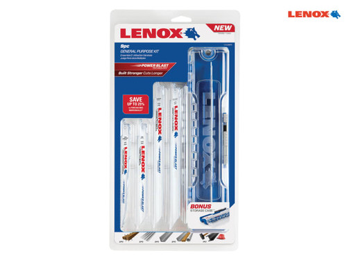 LENOX - General-Purpose Reciprocating Saw Blade Kit, 9 Piece
