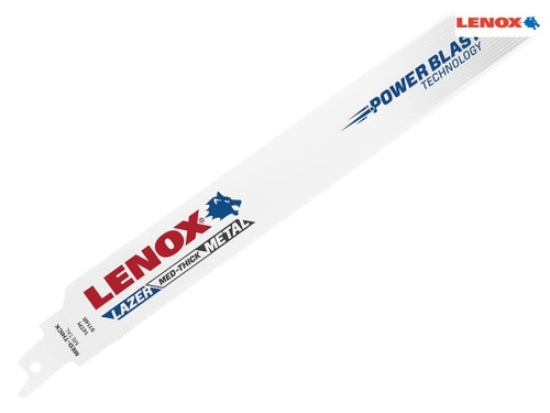 LENOX - 201789-114R Steel Cutting Reciprocating Saw Blades 229mm 14 TPI (Pack 5)
