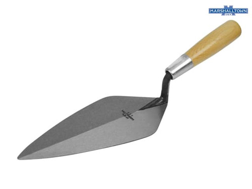 Marshalltown - 33 London Pattern Brick Trowel Wooden Handle 12in