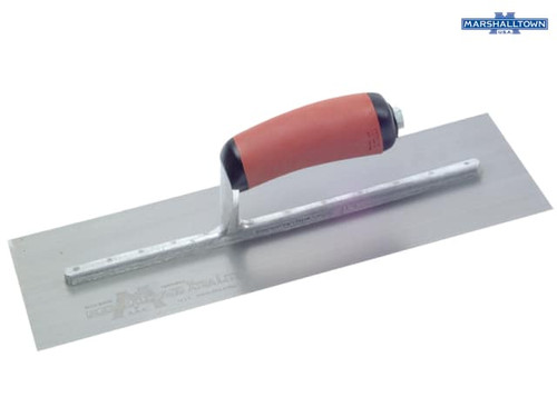 Marshalltown - MPB14SSD Pre-Worn PermaShape® Finishing S/S Trowel DuraSoft® Handle 14 x 5in