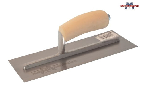 Marshalltown - MXS1 Plasterer's Finishing Trowel Wooden Handle 11 x 4.1/2in