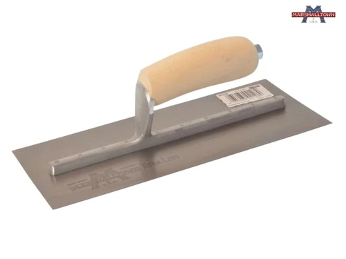 Marshalltown - MXS3 Plasterer's Finishing Trowel Wooden Handle 11 x 4.3/4in