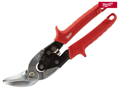 Milwaukee Hand Tools - Offset Metal Aviation Snips Left Cut