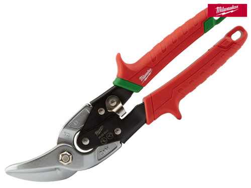 Milwaukee Hand Tools - Offset Metal Aviation Snips Right Cut