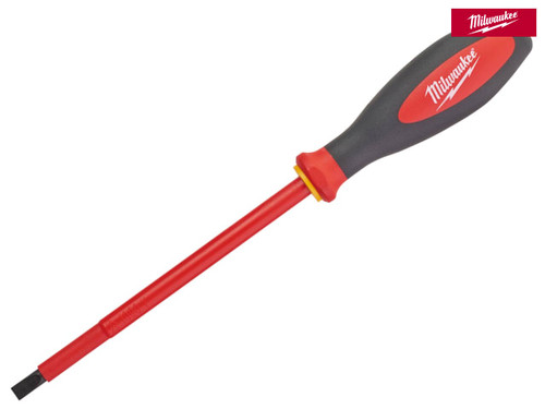 Milwaukee Hand Tools - VDE Slotted Screwdriver 6.5 x 150mm