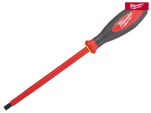 Milwaukee Hand Tools - VDE Slotted Screwdriver 8.0 x 175mm