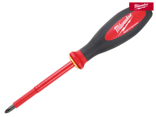 Milwaukee Hand Tools - VDE Phillips Screwdriver PH2 x 100mm