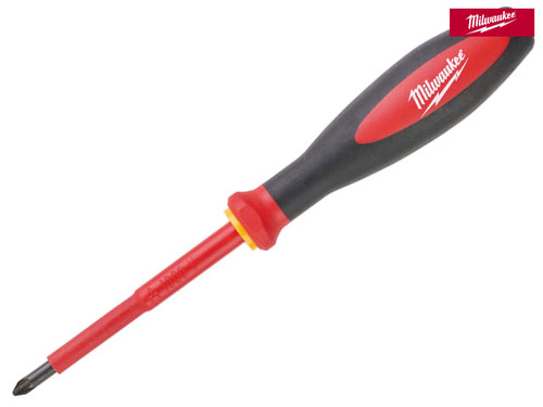 Milwaukee Hand Tools - VDE Pozidriv Screwdriver PZ1 x 80mm