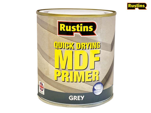 Rustins - Quick Drying MDF Primer Grey 500ml