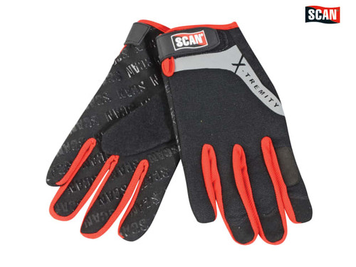 Scan - Work Gloves with Touch Screen Function - Large (Size 9)