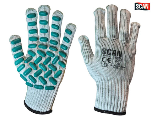 Scan - Vibration Resistant Latex Foam Gloves - Extra Extra Large (Size 11)