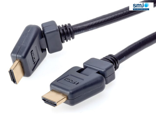 SMJ - Hi-Performance Angled HDMI Cable 2m