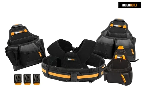 ToughBuilt - Pro Contractor Tool Belt Set 5 Piece